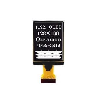1,92 дюймовый OLED-дисплей 128x160 матричный ЖК-экран HD Промышленный OLED SH1108 Драйвер 30Pin