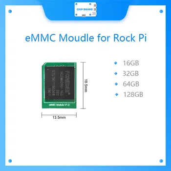 16 ГБ/32 ГБ/ 64 ГБ/128 ГБ eMMC-накопитель для Rock Pi