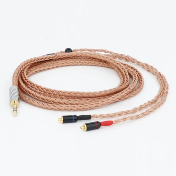 16Cores Preffair Посеребренный OCC кабель для наушников 4,4 мм сбалансированный до 2x2,5 мм позолоченный штекер для наушников кабель для наушников