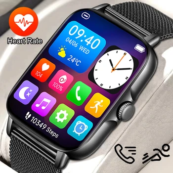 2023 Новые Смарт-часы Call Smart Watch С Пользовательским Циферблатом Smartwatch Для Android IOS Водонепроницаемые Часы с Несколькими режимами движения, Полный Сенсорный Браслет, Часы