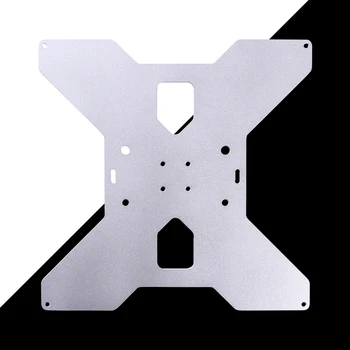 3D Tarantula алюминиевая Y-образная опорная пластина с подогревом, черный, серебристый анодированный для деталей 3D-принтера HE3D/Tarantula