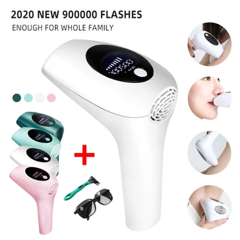 900000 вспышка IPL Лазерный Депилятор профессиональный постоянный ЖК-лазер для удаления волос Фотоэпилятор женский безболезненный аппарат для удаления волос