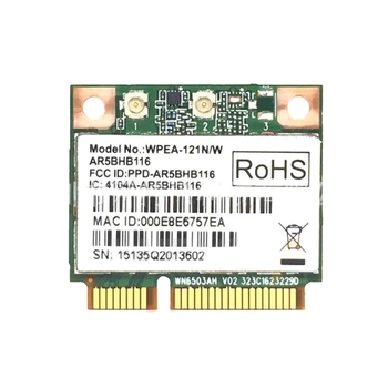 AR9382 AR5BHB116 802.11a/b/g/n 300 Мбит/с Mini PCI-E WiFi Беспроводная карта 2,4/5G двухдиапазонного стандарта 802.11a/b/g/n