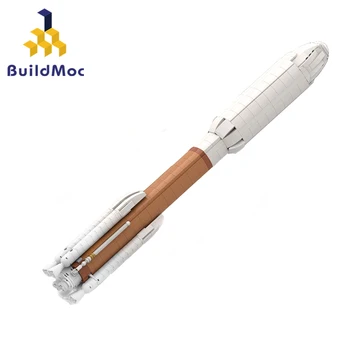 BuildMoc Ultimate Atlas V Saturn V Масштабная Ракета Набор Строительных Блоков Delta IV Тяжелый Исследовательский аппарат для исследования Марса Детские Подарки Игрушки