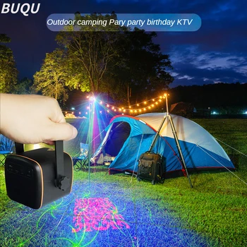 BUQU 2022 новый мини лазерный луч 60 узор USB звездный купол KTV бар атмосфера Проекционный свет семейный кемпинг сценический свет