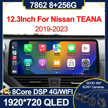Carplay 7862 для Nissan Teana 3 Altima 5 L33 2013-2020 256G Android 12 Автомобильный Радио Мультимедийный Видеоплеер Навигация GPS Стерео