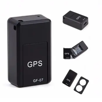 GF07 GSM Магнитный мини-автомобильный трекер LBS Локатор отслеживания в реальном времени GPS-трекер Интеллектуальный локатор Автомобильный противоугонный локатор