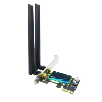 H4GA PCIE WIFI карта 1200 Мбит/с Беспроводной адаптер Bluetooth-совместимый 4.0 PCI-E