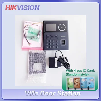 Hikvision WIFI Терминал доступа к лицу DS-K1T320MFWX Терминал распознавания лиц по отпечаткам пальцев Mifare card PIN