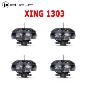 iFlight XING 1303 5000KV 2-4 S FPV микро-бесщеточный двигатель с валом 1,5 мм, совместимый с 2-дюймовым пропеллером для FPV whoop drone part