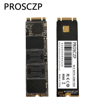PROSCHP M.2 NGFF SATA SSD 256GB m2 ssd 128 ГБ Жесткий Диск Диск С Внутренними Твердотельными дисками Для Портативных ПК SSD 256GB 512GB 128GB