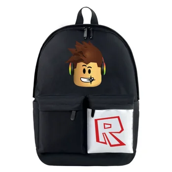 Roblox Рюкзак Дорожная Сумка Большой емкости Игровая Периферийная Трендовая Компьютерная Школьная сумка для Учащихся начальной и средней школы