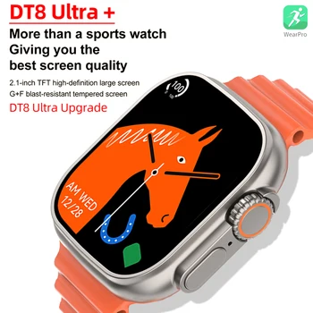 S8 Новые Оригинальные DT8 Ultra + Смарт-часы с Контролем Температуры DT8ultra + Умные Часы для Xiaomi HUAWEI PK X8 Z8 MT8 S8 Watch Ultra