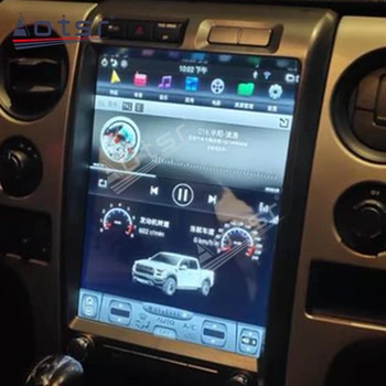 Tesla Radio Android Экран Мультимедиа для Ford Raptor F150 2009-2014 Автомобильный Радиомагнитофон Автоматический DVD-видеоплеер GPS-навигация