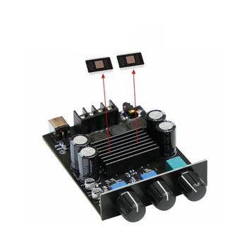 TPA3116 Плата аудиоусилителя 100Wx2 класса D Динамик Усилители звука Стерео Домашний усилитель мощности для пассивного динамика