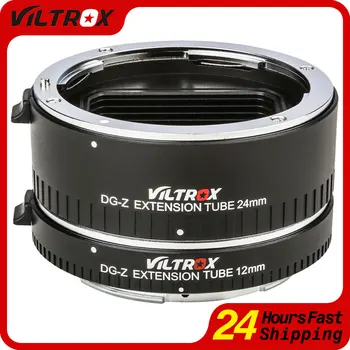 Viltrox DG-Z Металлическое Крепление Автофокус Макро Удлинитель 12 мм 24 мм Адаптер объектива Диафрагма Для Nikon Z Mount Z5 Z6 Z7 Z50