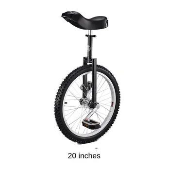 WOLFACE 20-дюймовый Одноколесный велосипед для одного Человека, Регулируемый Одноколесный Детский самокат, Одноколесный велосипед для взрослых, Баланс, Конкурентоспособный автомобиль, Новинка 2023