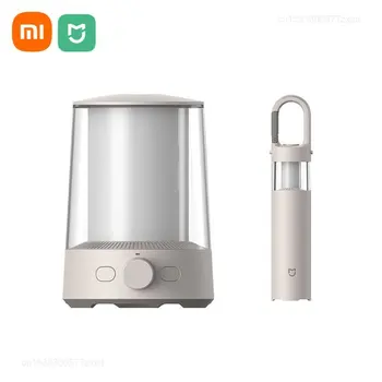 Xiaomi Mijia Split Camping Light Открытый сверхдлинный фонарь Bluetooth Smart Control, палатка, атмосфера, ночник для кемпинга