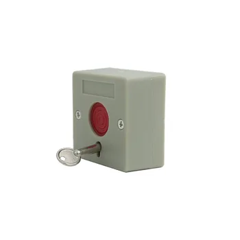 Аварийная кнопка пластиковый выключатель аварийной сигнализации с ключом