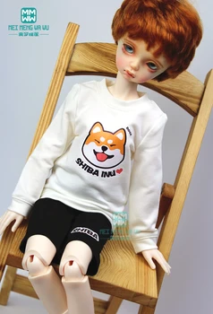 Аксессуары BJD, кукольная одежда для 1/4 куклы BJD MSD, модная дикая толстовка, подходящая для мальчиков и девочек