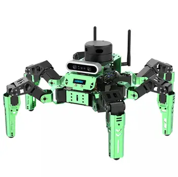 Бионический робот Ros JetHex с Лидаром и HD-камерой /Глубинной камерой для 3D-картографирования, Обучающий робот для Соревнований по обучению студентов