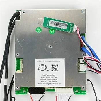 Высококачественная 16S 48V 100A lifepo4 smart BMS с коммуникационным портом UART