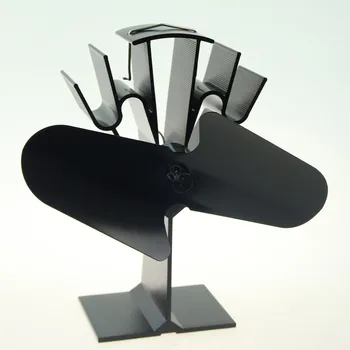 вытяжной вентилятор для дровяной горелки с бесплатным термометром от ecoflow