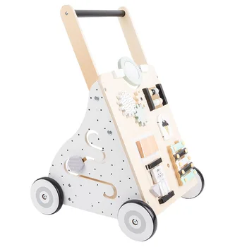 Детские ходунки, усилитель для защиты от опрокидывания детской коляски, многофункциональная деревянная игрушка