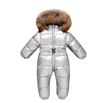 детское пуховое пальто, модная меховая куртка-пуховик на молнии с капюшоном для малышей 9-36 месяцев, зимняя одежда для маленьких мальчиков и девочек, пальто, верхняя одежда