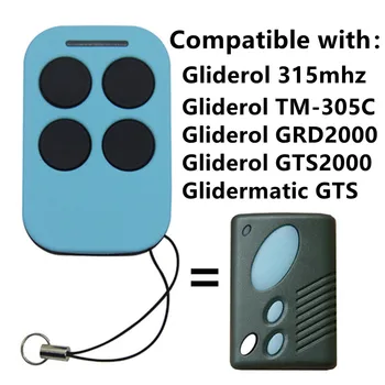 Для Gliderol TM305C Замена гаражных ворот Дистанционный передатчик 433 МГц Для Дистанционного управления Открыванием гаражных ворот