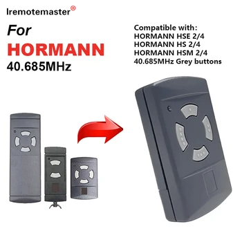 Для Hormann 40 МГц Код HS4 HS2 HSM4 HSM2 HSE2 HSE4 Пульт Дистанционного Управления Гаражными Воротами 40,685 МГц Серая Кнопка Открывания Ворот Брелок Бесплатная Доставка