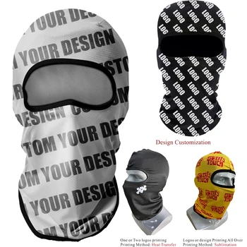 Индивидуальный Головной убор-Балаклава, Велосипедная Бандана, капюшон мотоциклетного шлема, Дышащая Лыжная маска, гетры для шеи, Байкерская маска для лица, шапка-снуд