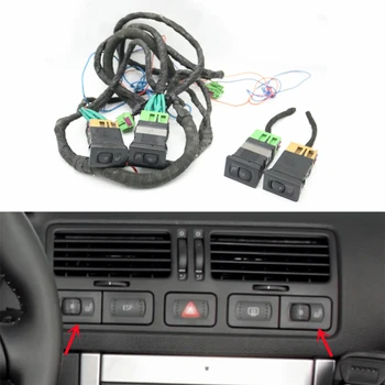 Кнопка включения подогрева сидений с набором проводов Для VW Jetta Golf IV 4 GTI MK4 Bora 1999-2005 90% Новинка