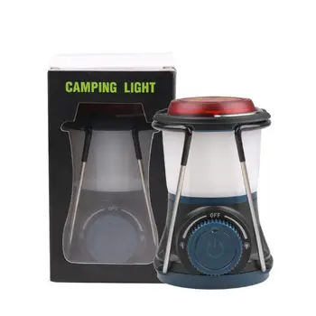 Лампа для палатки, 8 светодиодов белого света и 8 светодиодов красного света, Многоцелевая зарядка через USB, Мощная функция, Ежедневное освещение, Кемпинговые фонари Abs