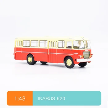 Литой под давлением Главный автобус Бывшего Советского Союза в масштабе 1:43 IKARUS-620, Пластиковая Модель Автобуса среднего размера 900339, Коллекционная игрушка, Подарочный Дисплей