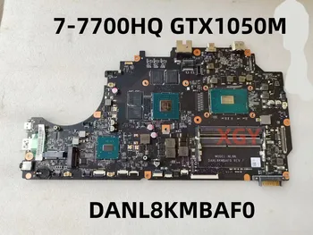 Материнская плата ноутбука DANL8KMBAF0 Для Hasee Для Thor 911 911GT 911M I7-7700HQ GTX1050M 4G DDR4 100% Тест В порядке