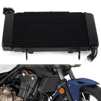 Мотоциклетный Алюминиевый Радиатор Охлаждения, Кулер, Замена Для Honda CB500F 2019 2020 2021, черный