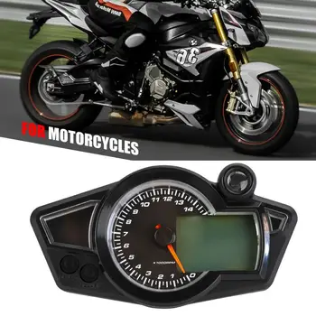 Мотоциклетный прибор, Одометр, Спидометр, Механический ЖК-цифровой тахометр с индикатором, Универсальные аксессуары для мотоциклов