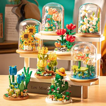 Набор для создания креативного букета Бонсай, игрушка-конструктор из коллекции растений, сувениры для вечеринок для детей