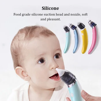 Назальный аспиратор, Портативное электрическое устройство для чистки носа ребенка, Регулируемый инструмент для чистки носа, износостойкие USB-инструменты для чистки
