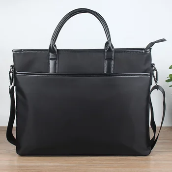 Новый деловой мужской портфель водонепроницаемый нейлон сумки мужские документа сумка для ноутбука дорожная сумка для женщин