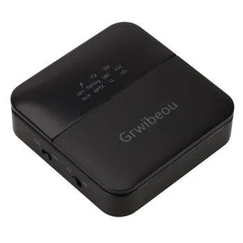 Оптоволоконный аудиоадаптер Bluetooth True 5.0 Csr8675, принимающий и передающий APTX, декодирование HD 