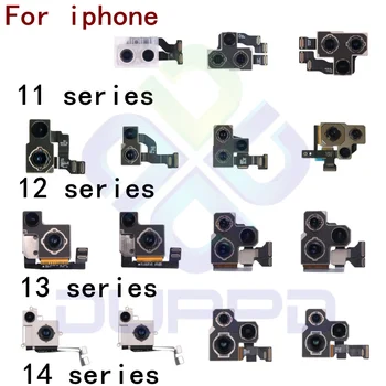 Оригинальная Задняя камера Для iPhone 11 12 13 14 Pro Max Задняя Камера Задний Основной объектив Гибкий Кабель Камера Для iPhone 12mini 13mini 14plus