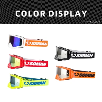 Очки MX для защиты от ультрафиолета, ветрозащитные очки для мотокросса, внедорожника, квадроцикла для женщин