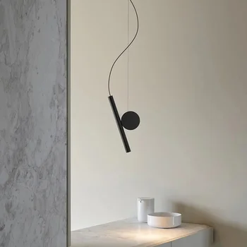 Персонализированная минималистичная прикроватная люстра с регулируемым углом наклона, подходящая для украшения гостиной и спальни, кафе