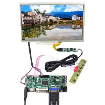 Плата ЖК-контроллера HD MI DVI VGA 10,1-дюймовый сенсорный ЖК-экран B101AW03 1024x600