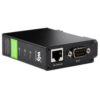 Последовательный сервер Waveshare на DIN-рейке от RS232/485/422 До RJ45 Ethernet TCP/IP К последовательному модулю
