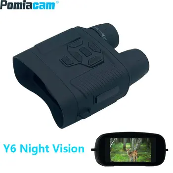 Прибор ночного видения Y6 4K HD с 3-дюймовым экраном, 36-мегапиксельная камера, инфракрасный 5-кратный цифровой зум, Наружный Телескоп ночного видения
