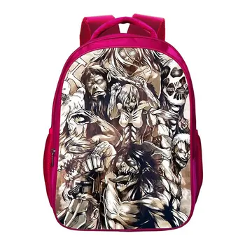 Рюкзак Attack On Titan, Школьная сумка с героями аниме Эрен, Повседневный рюкзак для подростков, Рюкзак для Косплея, Модные повседневные сумки