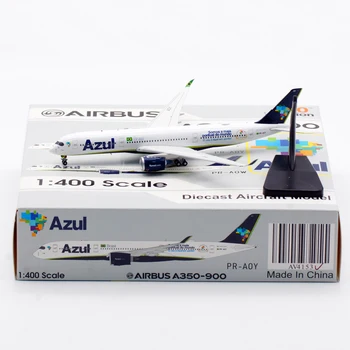 Самолет AV4153 в масштабе 1: 400 Авиация Azul AIRLINES Airbus A350-900 из литого под давлением сплава, Реактивная модель самолета PR-AOY, Коллекция подарков